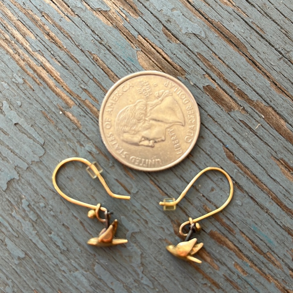 Custom Made 18k Gold Earrings